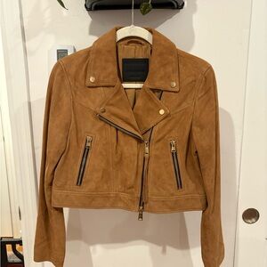 Allsaints dalby suede jacket